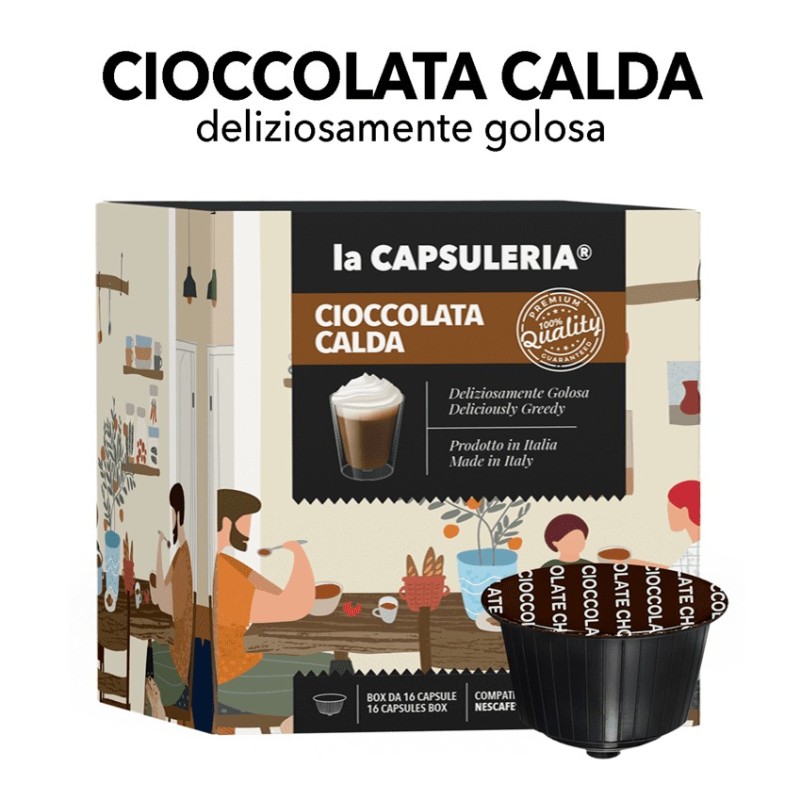 Capsule compatibili Nescafe Dolce Gusto - Cioccolata Calda