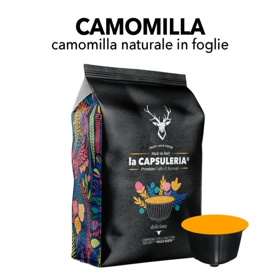 Capsule compatibili Nescafe Dolce Gusto - Camomilla ini foglie