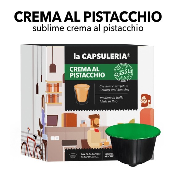 Capsule compatibili Nescafe Dolce Gusto - Crema al Pistacchio