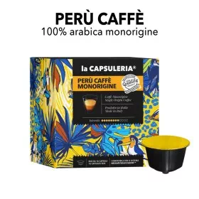 Perù Caffè (monorigine 100% Arabica) 48 Capsule compatibili con macchine Nescafè Dolce Gusto