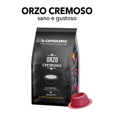 Capsule compatibili Bialetti - Orzo Cremoso