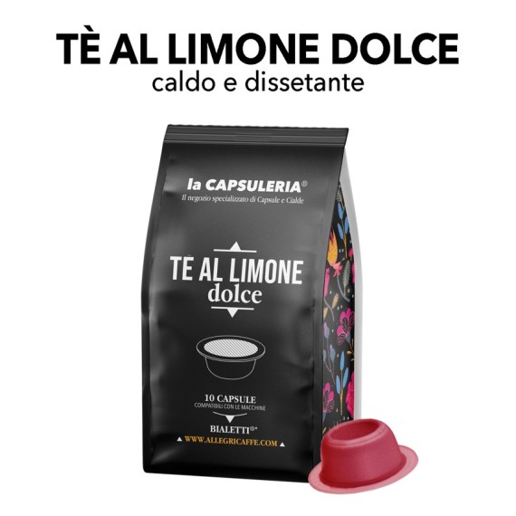 Capsule compatibili Bialetti - Tè al Limone Dolce
