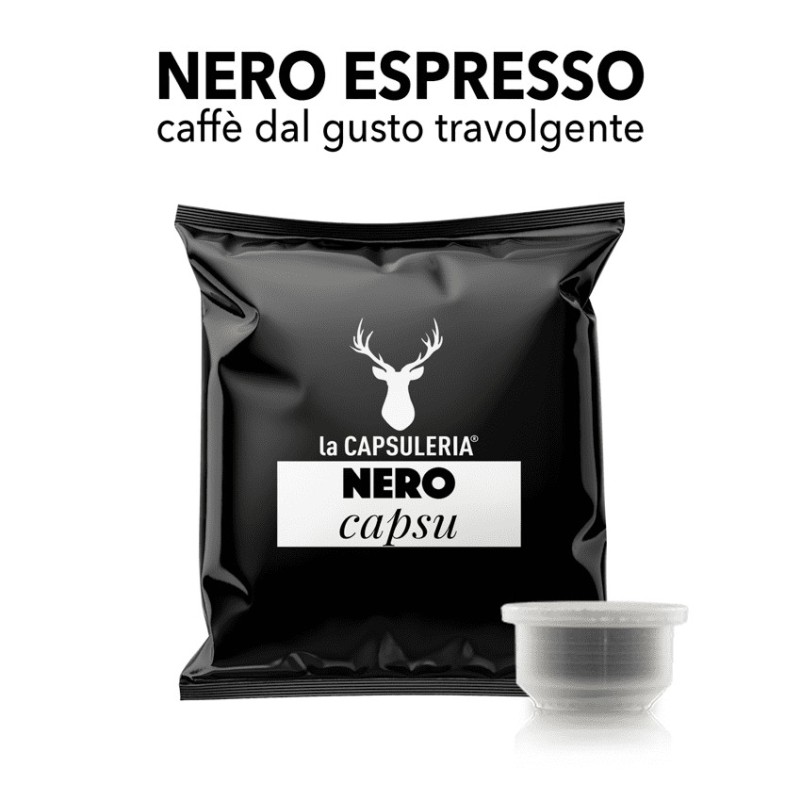 Capsule per il sistema La Capsuleria- Caffè Nero Espresso