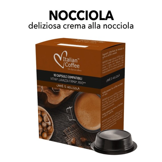 Capsule compatibili Lavazza Firma - Nocciola