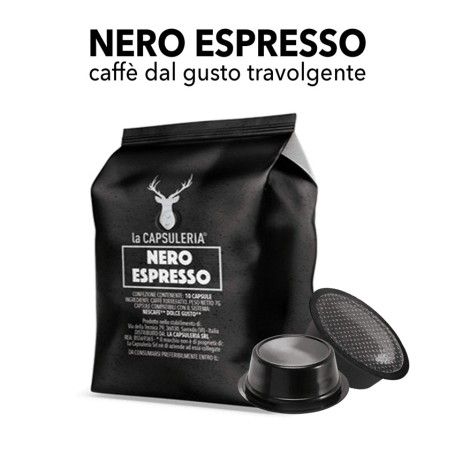 Cápsulas compatibles con Lavazza A Modo Mio - Caffè Nero Espresso