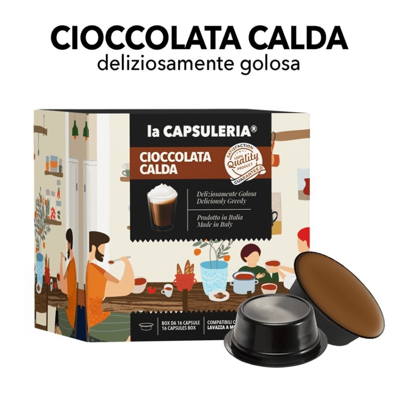 Capsule compatibili Lavazza A Modo Mio - Cioccolata Calda