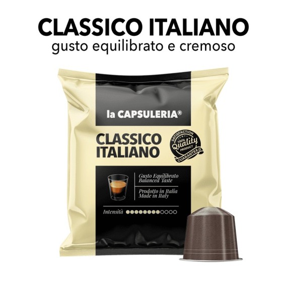 Capsule compatibili Nespresso - Caffè Classico Italiano