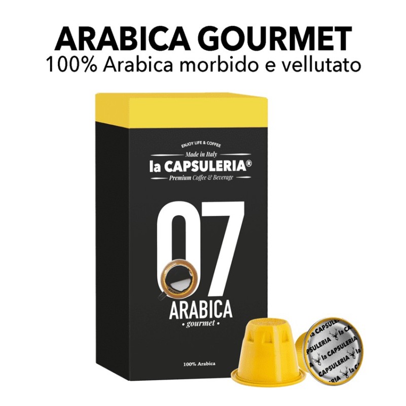 Capsule compatibili Nespresso - Caffè 100% Arabica Gourmet