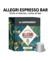 Cápsulas compatibles con Nespresso - Café compostable Allegri Bar