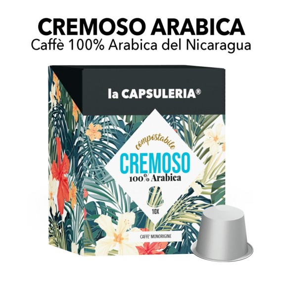 Capsule compatibili Nespresso - Caffè Cremoso 100% Arabica