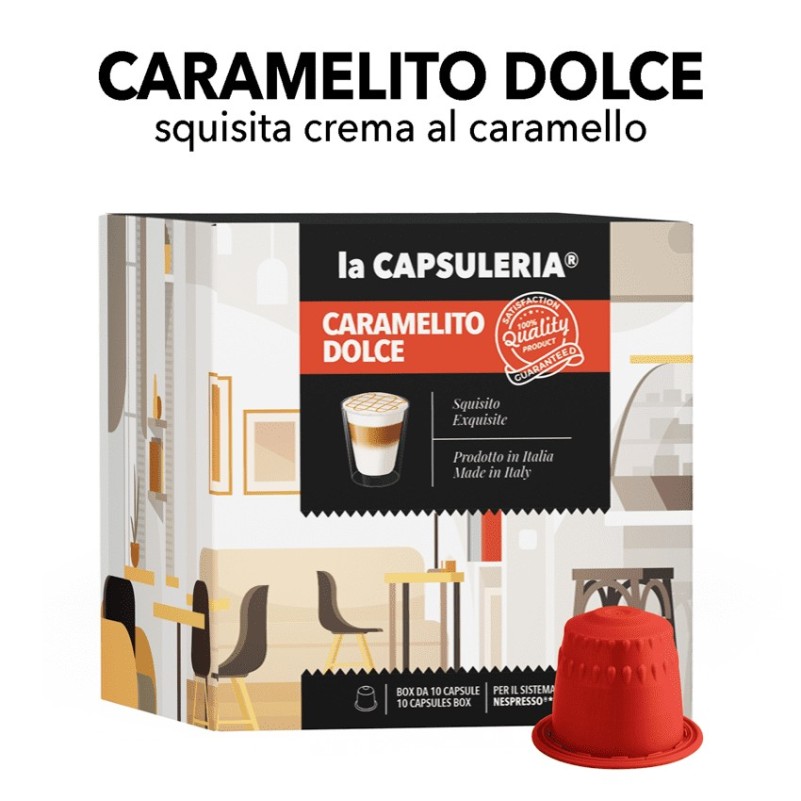 Capsule compatibili Nespresso - Caramello