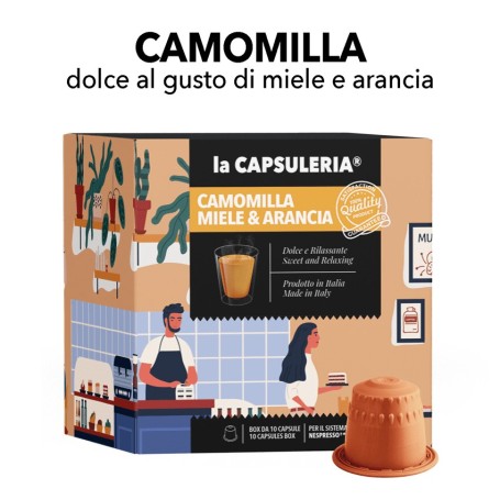 Capsule compatibili Nespresso - Camomilla Dolce