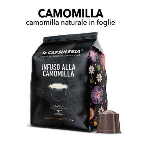 Capsule compatibili Nespresso - Camomilla ini foglie