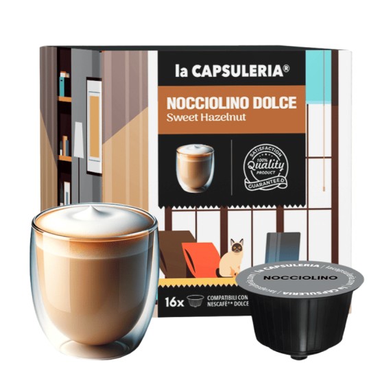 Nocciolino Dolce - Capsule compatibili con Nescafè Dolce Gusto®*