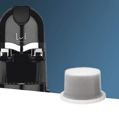 Besuchen Sie die Kategorie der kompatiblen Kapseln für Ihre Lui Espresso Kaffeemaschine