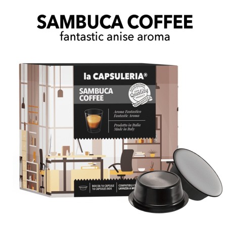 Capsule compatibili Lavazza A Modo Mio - Caffè alla Sambuca