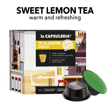 Capsule compatibili Lavazza A Modo Mio - Tè al Limone Dolce