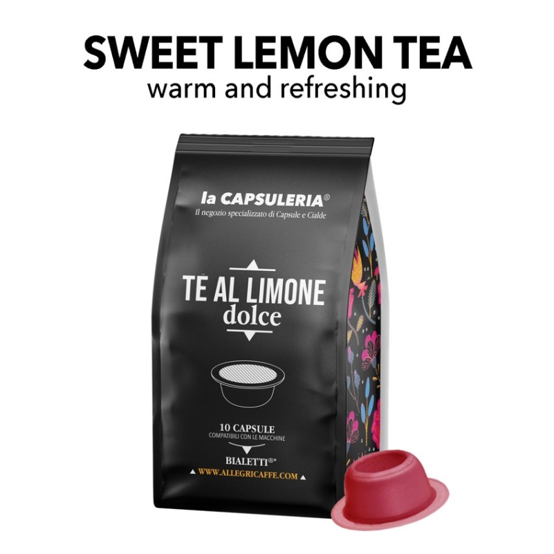 Bialetti Compatible Capsules - Sweet Lemon Tea