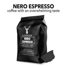 Nero Espresso Coffee 100 compatible capsules Caffitaly