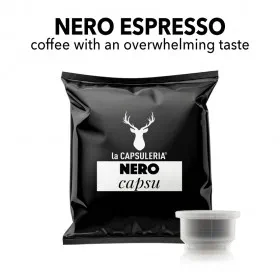 Nero Espresso coffee 100 capsules of La Capsuleria