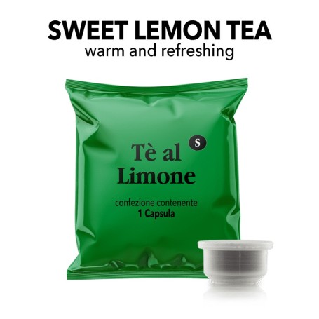 Capsules for the system La Capsuleria- Sweet Lemon Tea