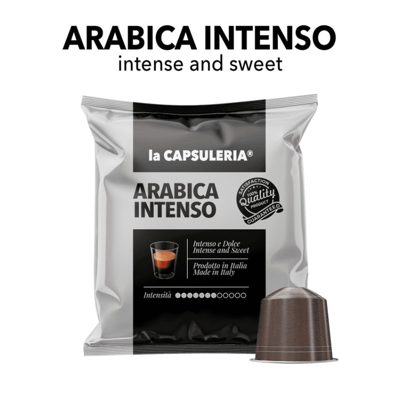 Nespresso Compatible Capsules - Arabica Intenso Coffee