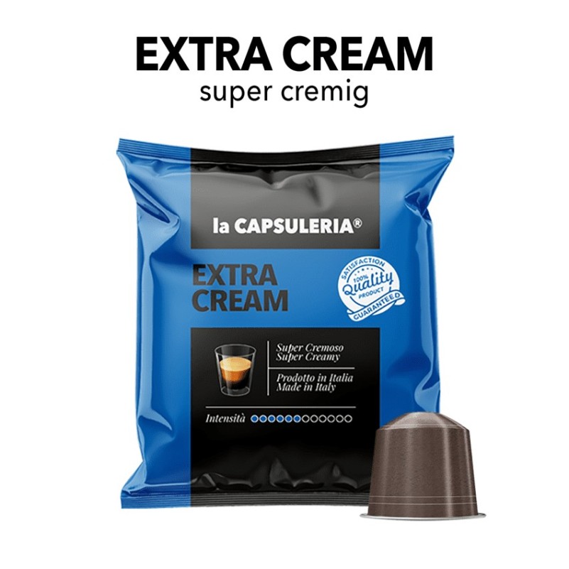 Nespresso kompatible Kapseln - Extra Cremiger Kaffee