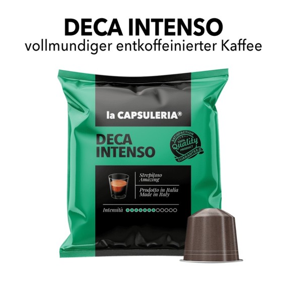 Nespresso kompatible Kapseln - Decaffeinato Intenso Kaffee