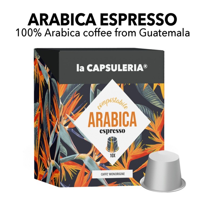 Nespresso Compatible Capsules - 100% Arabica Espresso Coffee