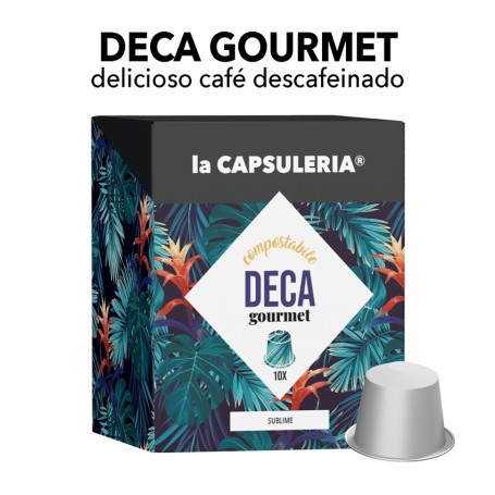 Cápsulas compatibles con Nespresso - Café descafeinado compostable
