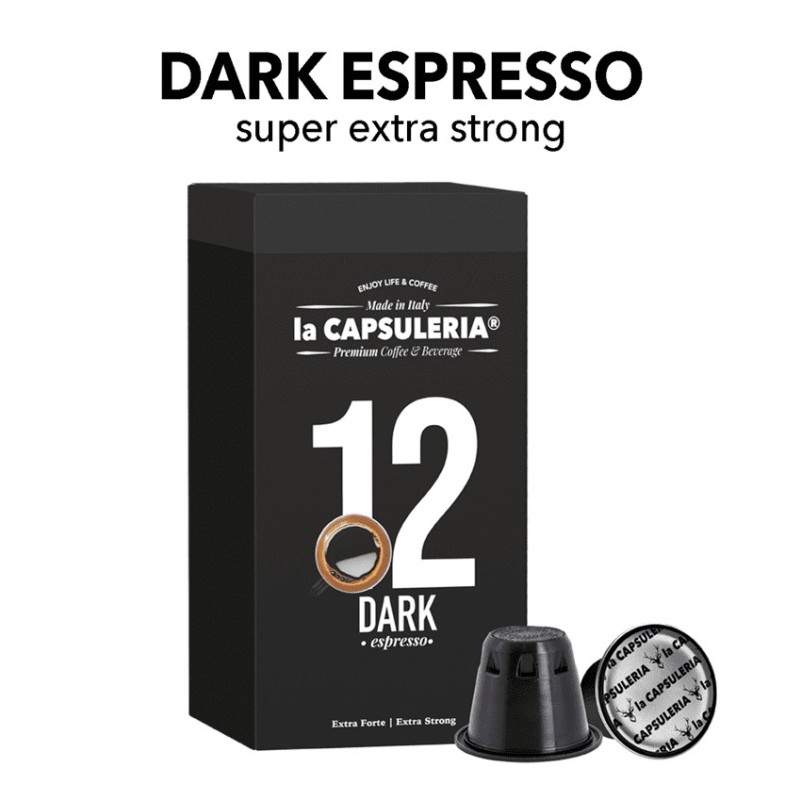 Nespresso Compatible Capsules - Dark Espresso Coffee