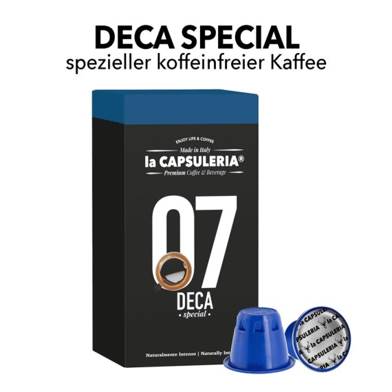 Nespresso kompatible Kapseln - Kaffee Spezial Entkoffeiniert