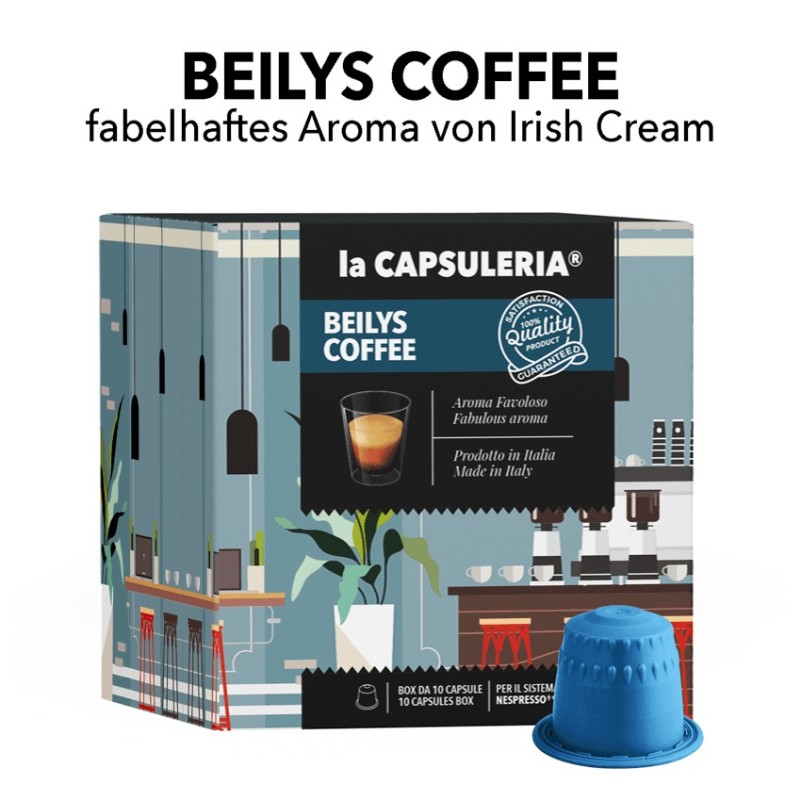 Nespresso kompatible Kapseln - Baileys Kaffee