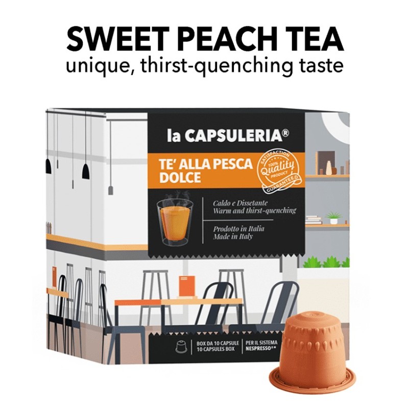 Nespresso Compatible Capsules - Sweet Peach Tea