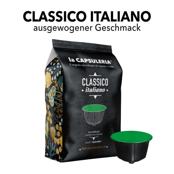Nescafe Dolce Gusto kompatible Kapseln - Caffè Classico Italiano