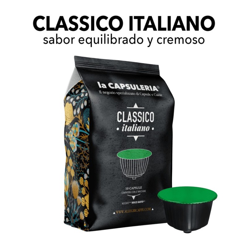 Cápsulas compatibles con Nescafé Dolce Gusto - Caffè Classico Italiano