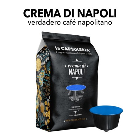 Cápsulas compatibles con Nescafe Dolce Gusto - Café Crema di Napoli