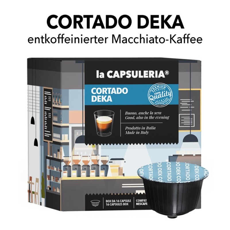 Nescafe Dolce Gusto kompatible Kapseln - Cortado Macchiato