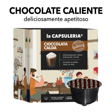 Cápsulas compatibles con Nescafé Dolce Gusto - Chocolate caliente