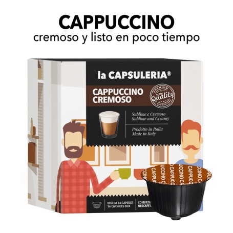 Cápsulas compatibles con Nescafé Dolce Gusto - Cappuccino