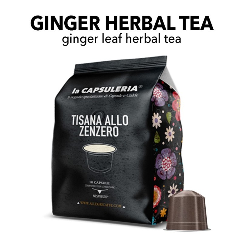 Nespresso Compatible Capsules - Ginger Herbal Tea