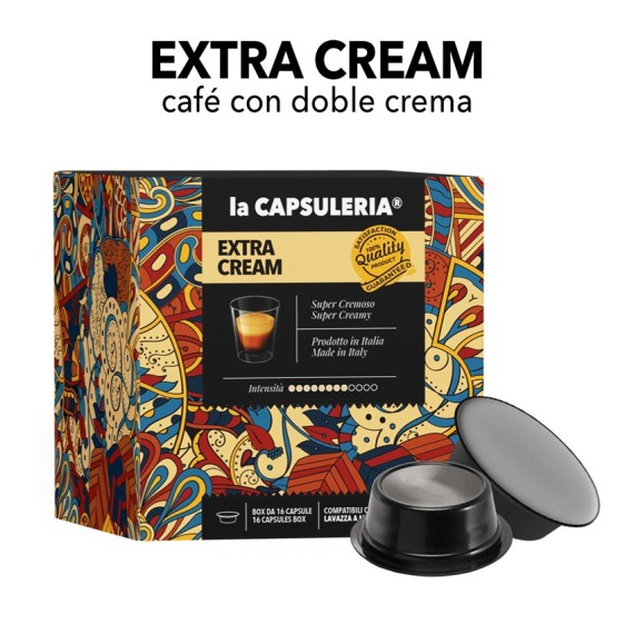 Cápsulas de café Extra Cream Mio compatibles con Lavazza A Modo Mio