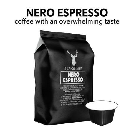 Capsule compatibili Nescafe Dolce Gusto - Caffè Nero Espresso