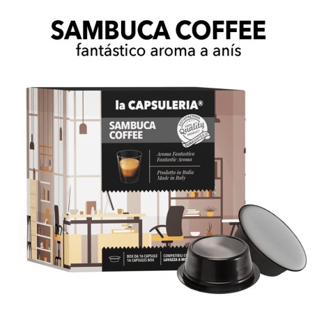 Cápsulas compatibles con Lavazza A Modo Mio - Café Sambuca