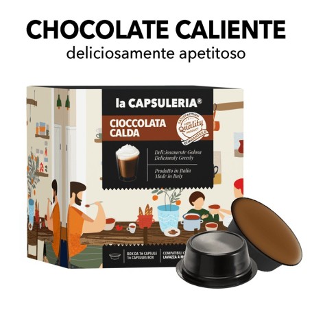 Cápsulas compatibles con Lavazza A Modo Mio - Chocolate caliente