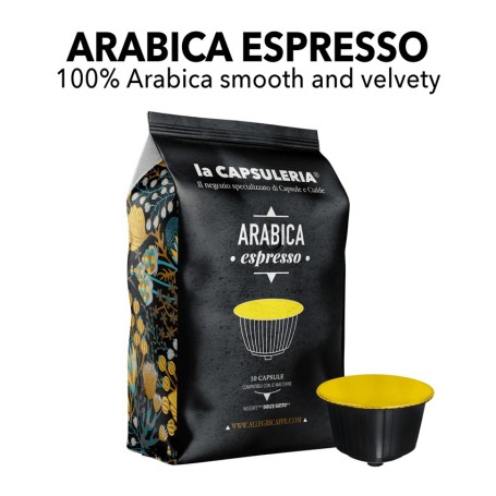 Capsule compatibili Nescafe Dolce Gusto - Caffè 100% Arabica Espresso