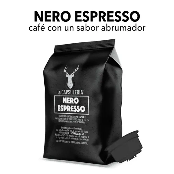 Nero Espresso Café cápsulas compatibles Caffitaly