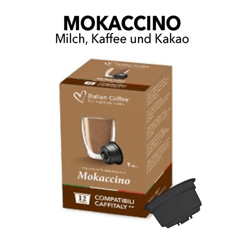 Caffitaly kompatible Kapseln - Mokaccino Dolce