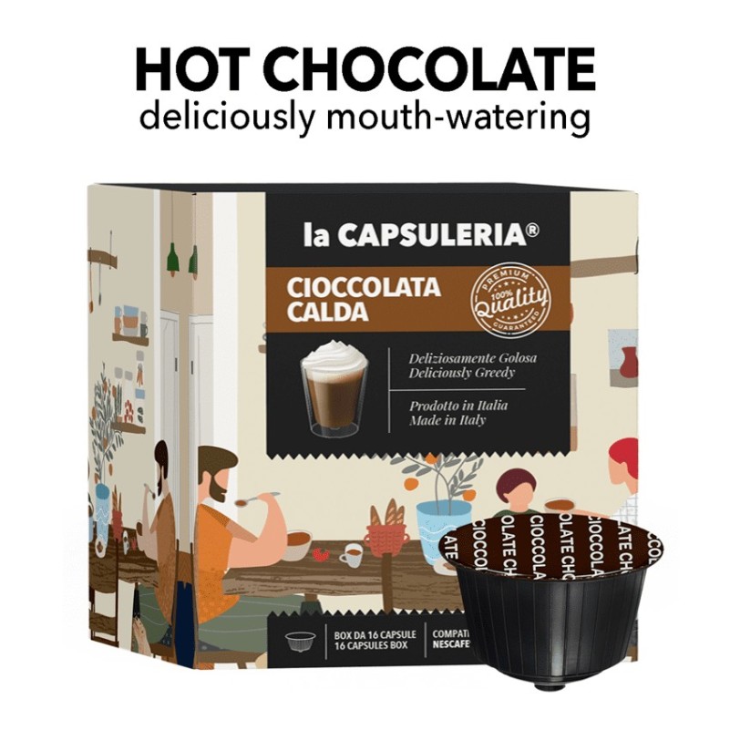 Capsule compatibili Nescafe Dolce Gusto - Cioccolata Calda