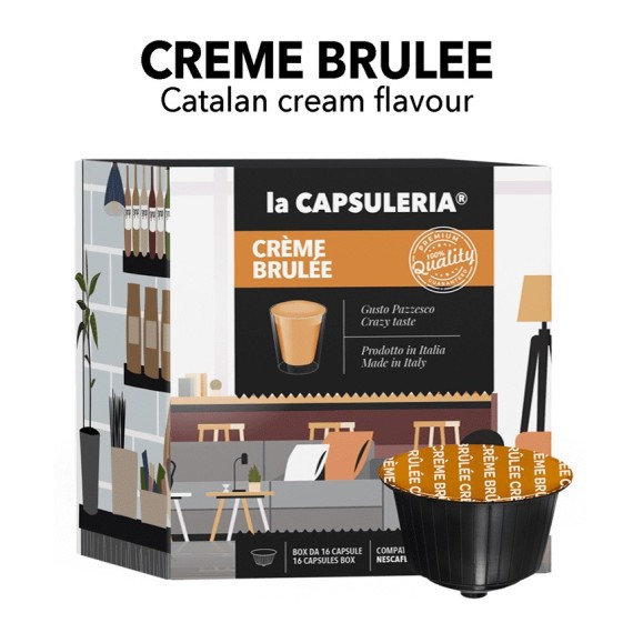 Nescafe Dolce Gusto Compatible Capsules - Creme Brulee